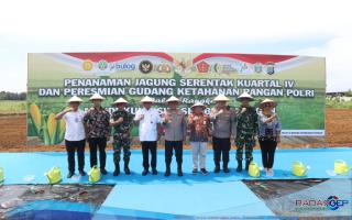 Polda Sumut Gelar Penanaman Jagung Serentak Kuartal IV Dukung Program Ketahanan Pangan Nasional